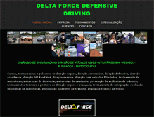 Tablet Screenshot of deltaforce.com.br